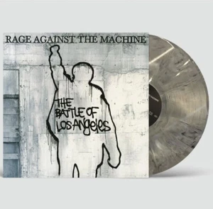 RAGE AGAINST THE MACHINE The Battle Of Los Angeles Grey COLOURED VINYL LP RECORD - Picture 1 of 1