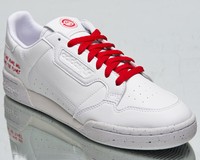 adidas Originals Continental 80 Men's White Scarlet Red Lifestyle Sneakers Shoes