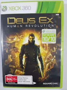 XBOX 360 - Deus Ex - Human Revolution - MA15+ - Includes Manual - G/VGC - PAL - Picture 1 of 6