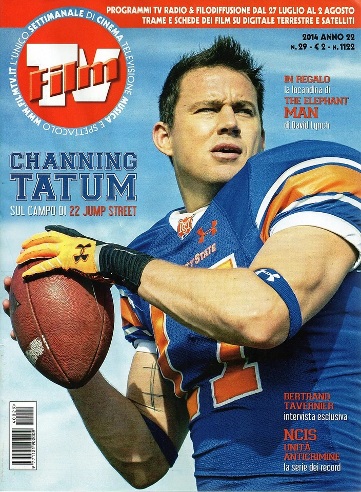 Film Tv.Channing Tatum,Bertrand Tavernier,Ncis,iii - Immagine 1 di 1