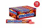 Mentos Rolls Cinnamon 1.32 Ounce - Pack of 15
