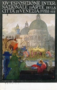 CI0040 MARCELLO DUDOVICH XIV ESPOSIZIONE INTERNAZIONALE D'ARTE VENEZIA VG1924 - Picture 1 of 2