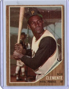 1962 Topps Roberto Clemente Pittsburgh Pirates #10 💥💥🎆 VGEX+ - Picture 1 of 2