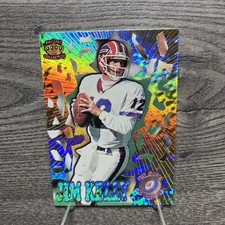 1995 Pacific Triple Folders Big Guns #BG10 Jim Kelly