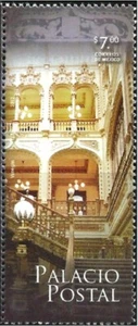 Mint stamp Architecture Postal Palace 2012 from Mexico avdpz - Picture 1 of 1