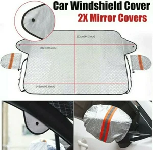 Car Windscreen Cover Frost Shield Snow Ice Protection Winter Window Guard Screen - Picture 1 of 8