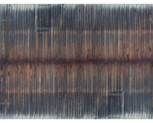 3D cartoncino muro di legno invecchiato 25x12,5 cm HO NH56665 - noch modellismo - Foto 1 di 5