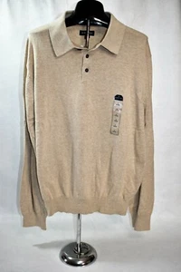 Suéter St. John's Bay Talla Grande Beige Para Hombre Nuevo - Imagen 1 de 8