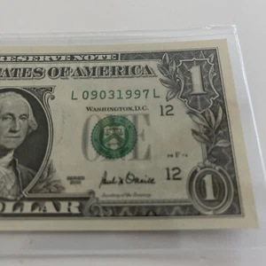 September 3rd 1997 Birthday Anniversary $1 Bill 09031997 Uncirculated Great Gift - Picture 1 of 3