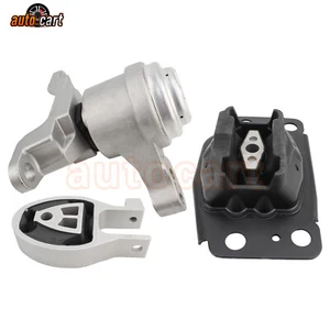 3pcs Engine Motor Mount & Transmission Mount for Ford Fusion 2013-2016 L4 2.5L - Foto 1 di 10