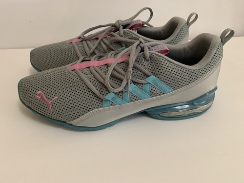 Puma 37727102 Scarpe da ginnastica da corsa con lacci Riaze Prowl Pop da donna Grigio 