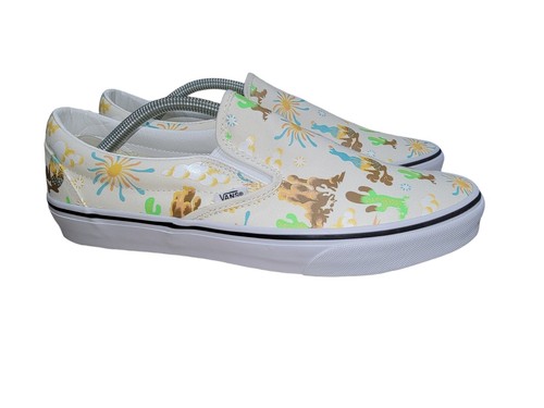 Scarpe sneakers uomo Vans classiche slip on get outdoor marshmallow taglia 11 5 nuove