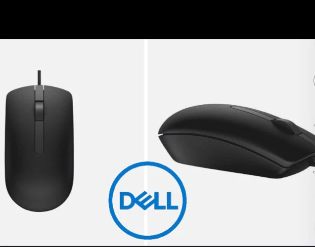 Dell Wired Standard Mouse(black) - Image 1 of 1