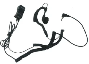 MIDLAND microfono auricolare cavo a spirale MA21-sx un pin mm 2,50 G5 alan 777 - Imagen 1 de 2