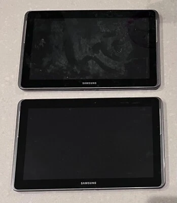 Lote de 2 Samsung Galaxy Tab 2 GT-P5113TS 16 GB, Wi-Fi, 10,1 pulgadas gris Foto 1 de 4