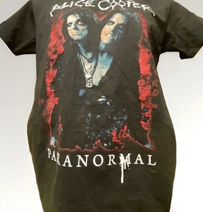 ALICE COOPER cd cvr PARANORMAL 2 Alices Official SHIRT SMALL New welcome billion - Picture 1 of 5