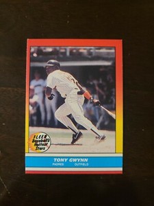 1988 Fleer Baseball's Hottest Stars Tony Gwynn #15 San Diego Padres