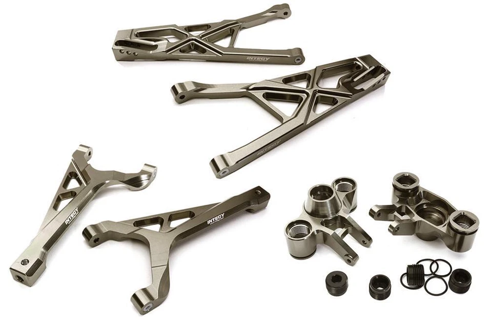 Billet Machined Front Suspension Set for Traxxas 1/10 Scale Summit 4WD - Image 1 of 1
