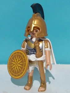 PLAYMOBIL FIGURA ALEJANDRO MAGNO GRIEGO ROMANO ESPARTANO SOLDADO HELENO BELEN - Picture 1 of 1
