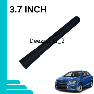 Antena de radio AM/FM negra de 3,7" para Chevrolet Sonic 2012-2014 Foto 1 de 3