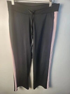 So Sporty Active pants Small Black Stretch Small Trim Comfort pull On Drawstring - Image 1 of 4