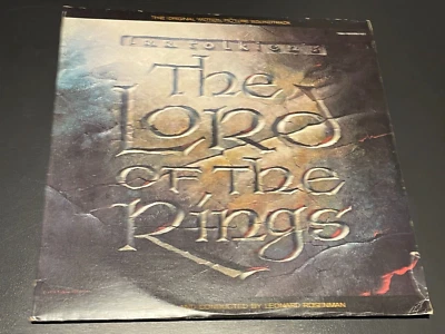 The Lord of The Rings Soundtrack - Double Vinyl LP Album - 1978 Fantasy Records - Image 1 of 4