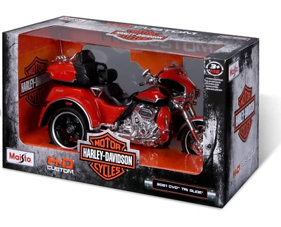 Moto 1:12 Harley Davidson H-d Tri Glide Ultra - Immagine 1 di 4