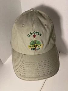 2013 us open merion golf club hat cap one size new old stock tan beige - Picture 1 of 4