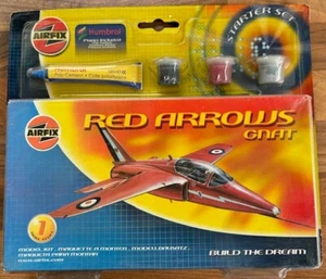 Airfix A01036 Flechas Rojas Gnat Modelo Kit de Inicio 1:72 - Imagen 1 de 1