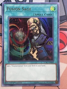 Fusion Sage - NM - LCKC-EN089 - 1st Edition - Ultra Rare - Yu-Gi-Oh! TCG - Picture 1 of 1