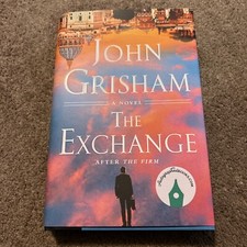 *AUTOGRAPHED/SIGNED* The Exchange by JOHN GRISHAM First Edition Bookplate
