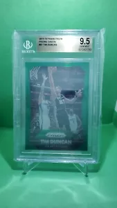 2015-16 Panini Prizm Green Tim Duncan #51 BGS 9.5 Pop 1 (Retirement Year) HOF - Picture 1 of 2
