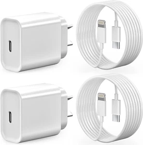 20W PD USB Type C Fast Charger Adapter Cable For iPad iPhone Wholesale Bulk Lot - Picture 1 of 12