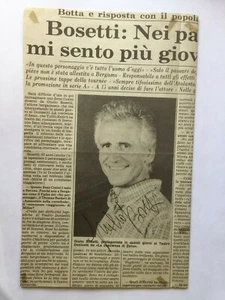 Autografo originale GIULIO BOSETTI-Attore/Teatro Italia-defunto †-IN PERSON! - Picture 1 of 2