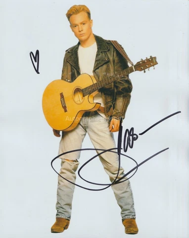 Jason Donovan HAND SIGNED 8x10 Photo, Autograph, Neighbours, Ten Good Reasons Cover