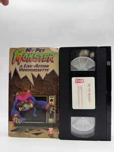 My Pet Monster: A Live-Action Videocassette (VHS 1986) EUC Vintage Hi-Tops Video - Picture 1 of 2