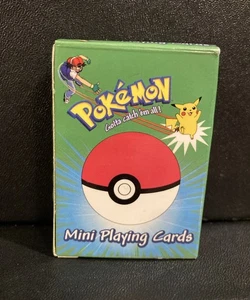 Pokemon Mini Playing Cards - 1999 - Picture 1 of 2