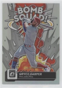Panini Donruss Optic Bomb Squad 2022 Holo Prizm Bryce Harper #BS-9 - Imagen 1 de 3