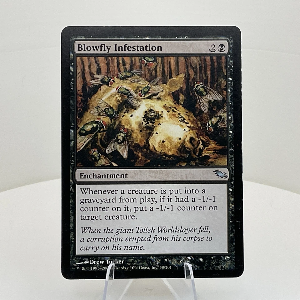 Blowfly Infestation 58/301 - Shadowmoor Regular - MTG Magic The Gathering - Image 1 of 2
