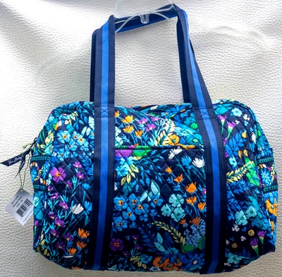 Vera Bradley Sport Duffel Bag in Midnight Blue.  NWT - Image 1 of 4