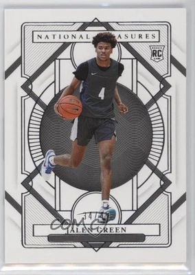 2021-22 Panini National Treasures Collegiate /45 Jalen Green #4 Rookie RC - Image 1 of 2