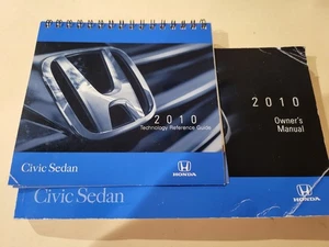 2010 HONDA CIVIC SEDAN OWNERS MANUAL & QUICK REF - Picture 1 of 6