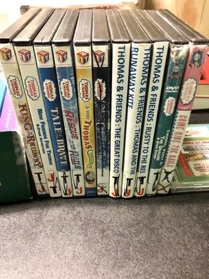 Thomas And Friends DVD Lot - 11 Thomas Tank Engine Christmas Very Merry Ex Lib - Image 1 of 4