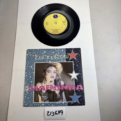 Madonna Lucky Star I Know It 7” 45 Record W9522 Sire Warner Bros 213G49 - Image 1 of 4