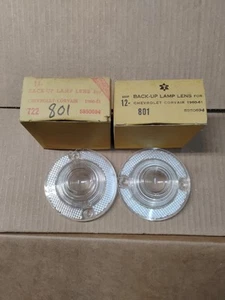 1960-61 Chevy Chevrolet Corvair Back Up Lamp Lens 5950694 New (Other) Set Of 2 - Picture 1 of 11