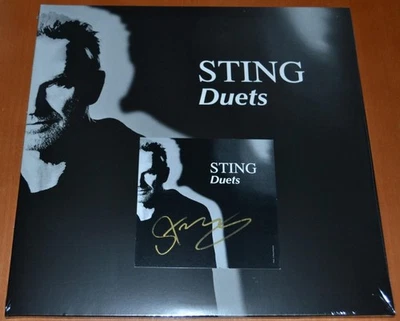 Sting - Duets - Sealed 2021 Double Vinyl LP - Includes Signed Art Card - Image 1 of 4