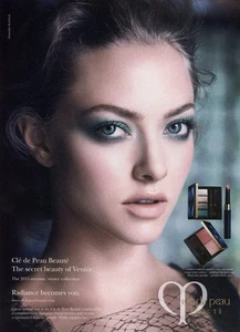 CLE DE PEAU BEAUTE magazine AD #01 OOP 2015 AMANDA SEYFRIED - Picture 1 of 2