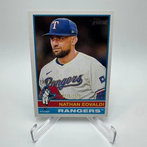 2025 Topps Heritage Baseball Nathan Eovaldi Bicentennial /200 Texas Rangers #34 - Picture 1 of 4