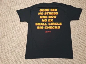 Camisa 4Hunnid Para Hombres L Buen Sexo Sin Estrés Círculo Cuadros Gráfico - Imagen 1 de 6