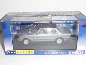 Vanguards Corgi VA12414 Ford Granada MK2 2.8i Ghia Nimbus Grey & Strato Silver - Picture 1 of 2